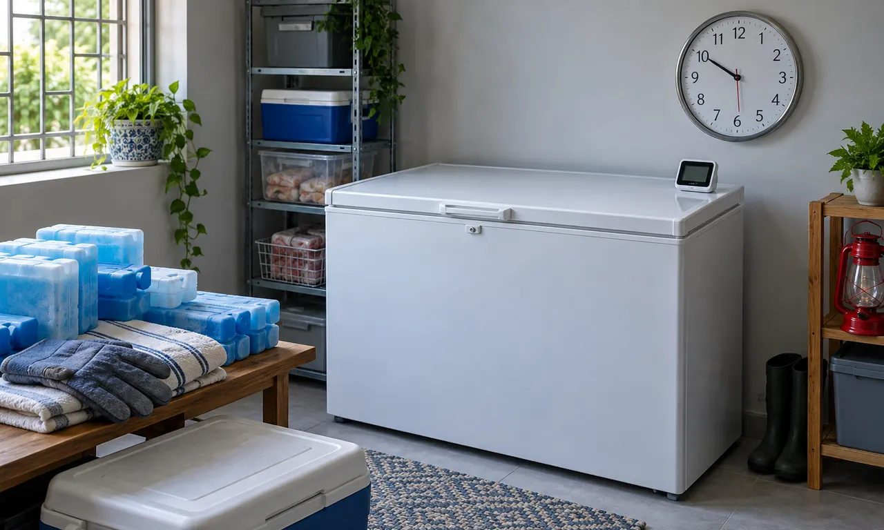 Deep Freezer Planning for Power Interruptions